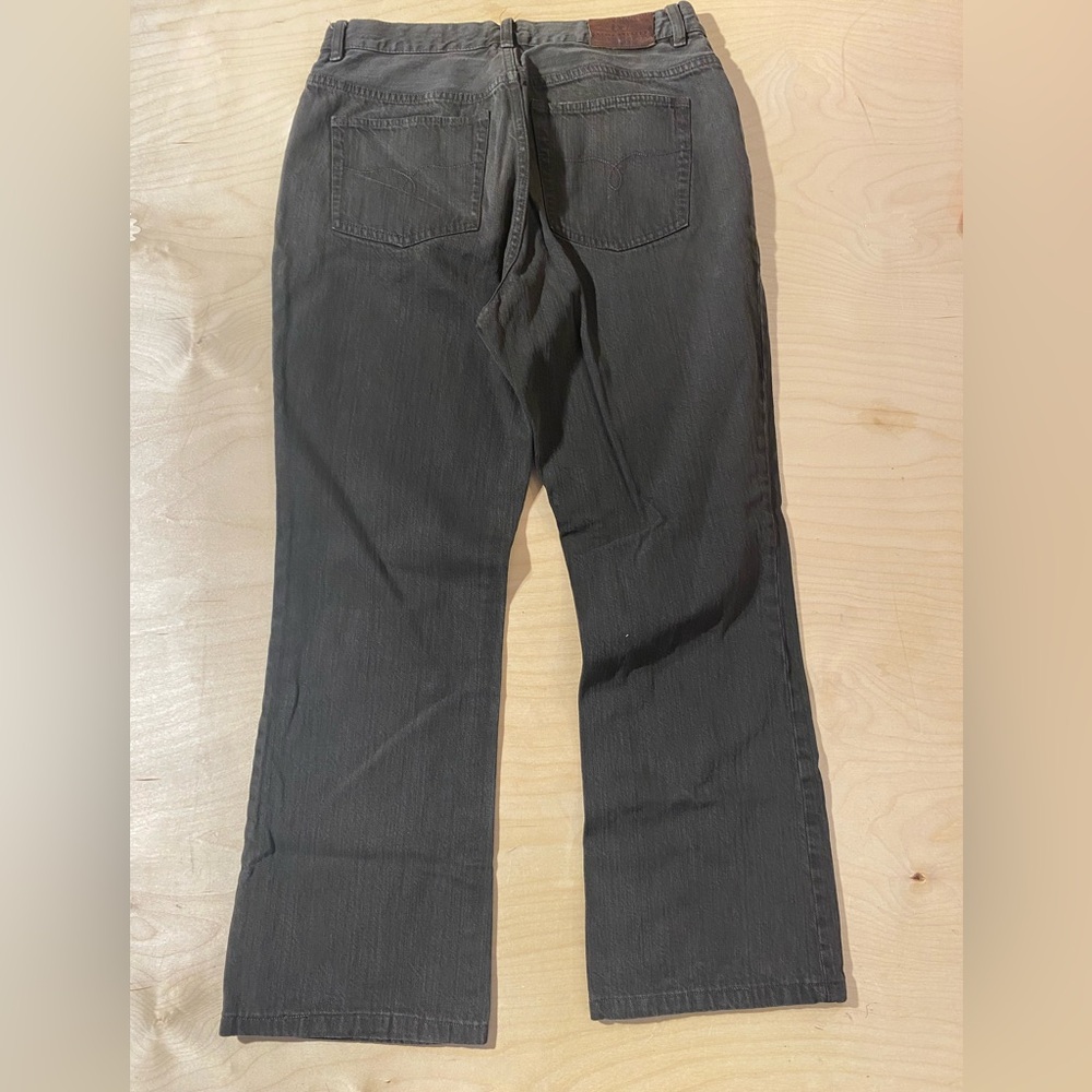 Ralph Lauren Women’s Charcoal Flare Jeans 12 (QQ) - Picture 7 of 9